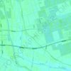 安圩地形图、海拔、地势