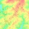 Moor Green地形图、海拔、地势