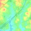 Linwood地形图、海拔、地势