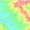 麻地地形图、海拔、地势