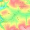Duggleby地形图、海拔、地势