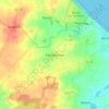 Edingthorpe地形图、海拔、地势