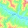 者米拉祜族乡地形图、海拔、地势