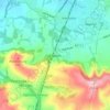 Clayton地形图、海拔、地势