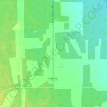 Eddystone地形图、海拔、地势