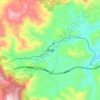 感德镇地形图、海拔、地势