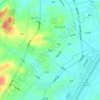 曾井地形图、海拔、地势