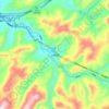 三泉镇地形图、海拔、地势