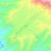 云开村地形图、海拔、地势