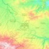 Santa Cruz del Quiché地形图、海拔、地势