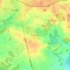 Bollersen地形图、海拔、地势