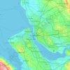 Liverpool地形图、海拔、地势
