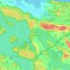 Fiskarhagen地形图、海拔、地势