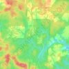 Red Eagle地形图、海拔、地势