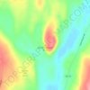 Blood Mountain地形图、海拔、地势