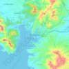 Olongapo地形图、海拔、地势