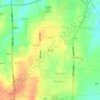 陵上村地形图、海拔、地势