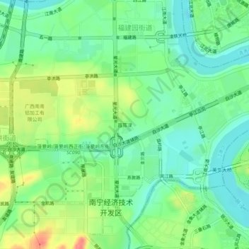 昌耳渌地形图、海拔、地势