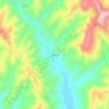 贾寨村地形图、海拔、地势