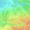 Gadou地形图、海拔、地势