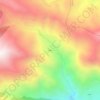 Ban地形图、海拔、地势