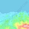 Gressier地形图、海拔、地势
