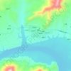 金江村地形图、海拔、地势