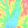 Waterville地形图、海拔、地势