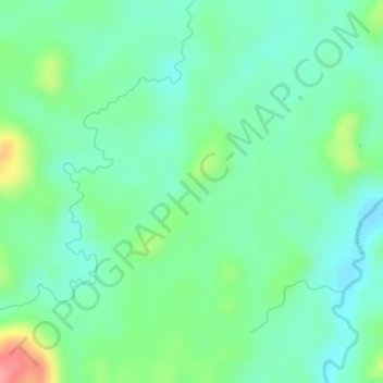 Tuiybankana地形图、海拔、地势