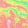 尖扎县地形图、海拔、地势