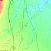 坪路地形图、海拔、地势