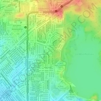 44地形图、海拔、地势