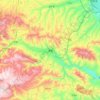 漳县地形图、海拔、地势