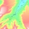 文都藏族乡地形图、海拔、地势