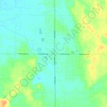 Dorr地形图、海拔、地势