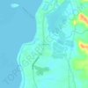 Sinabacan地形图、海拔、地势