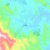 程溪镇地形图、海拔、地势