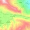 Tamboraque地形图、海拔、地势