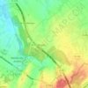 La Montoire地形图、海拔、地势