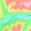 肖村地形图、海拔、地势