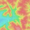Ananthapur地形图、海拔、地势