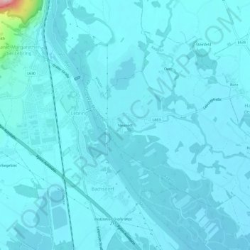 Neuoedt地形图、海拔、地势