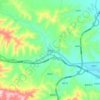 龙虎乡地形图、海拔、地势