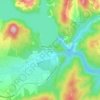 Poblado de San Juan地形图、海拔、地势
