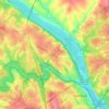 Rivermont地形图、海拔、地势