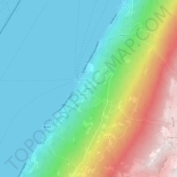 Fasor地形图、海拔、地势