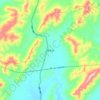 桥头乡地形图、海拔、地势