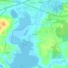 White Hall地形图、海拔、地势