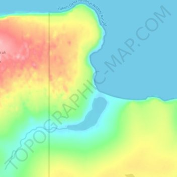 Nash Harbor地形图、海拔、地势