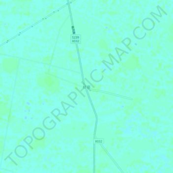 桂寨地形图、海拔、地势